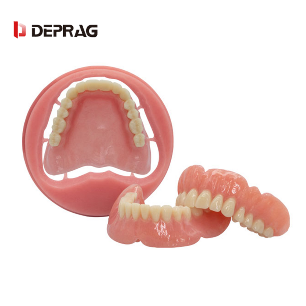 PMMA denture